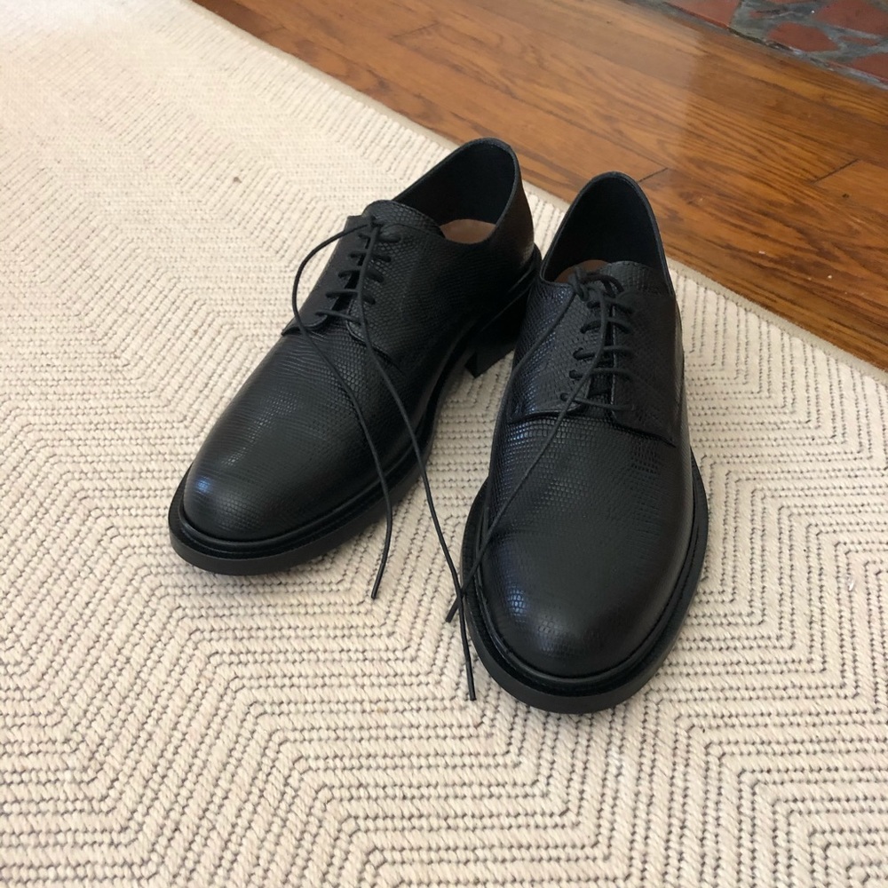 Jonak croc leather shoes